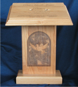 oak pulpit